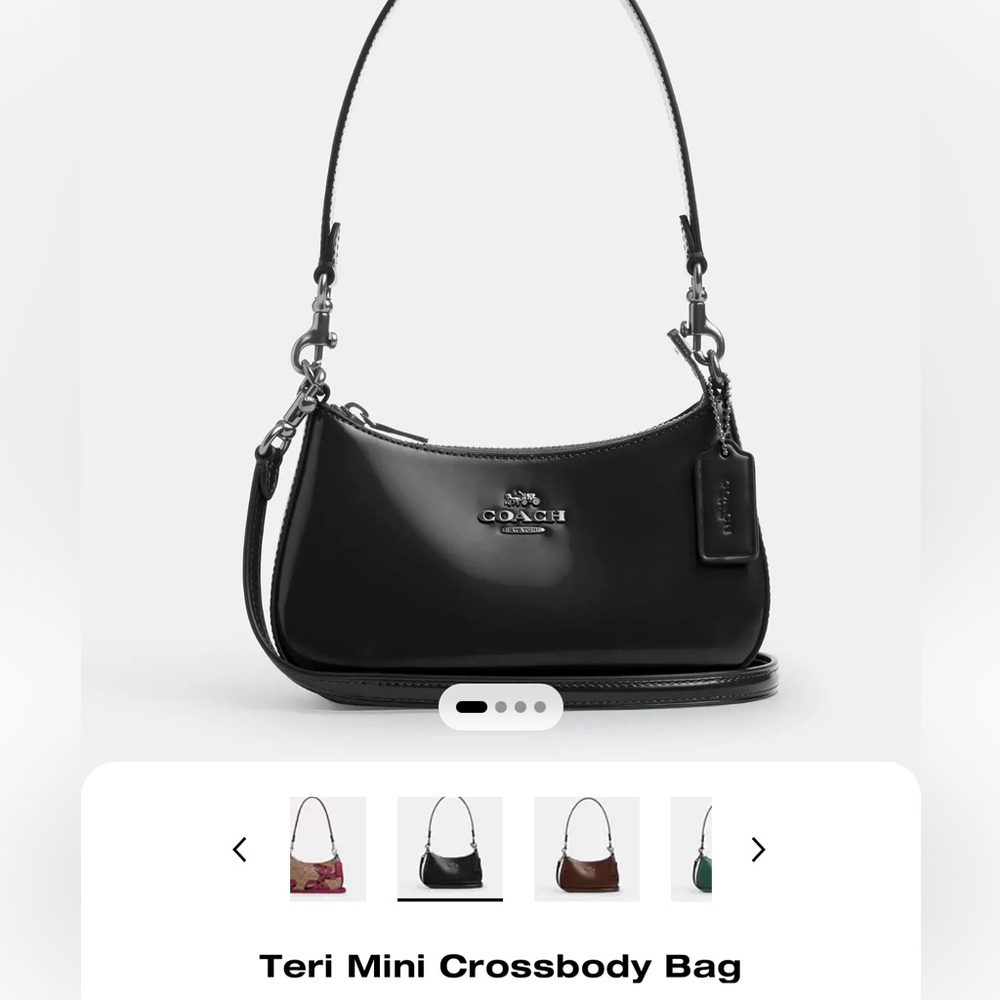 Coach mini Terri bag leather - Picture 1 of 4